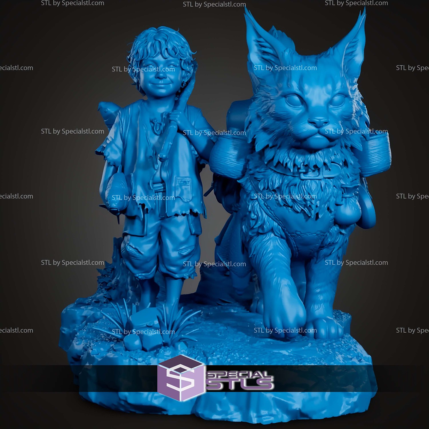 Wayfarers Hobbit Style Fanart STL Files 3D Model — view 3