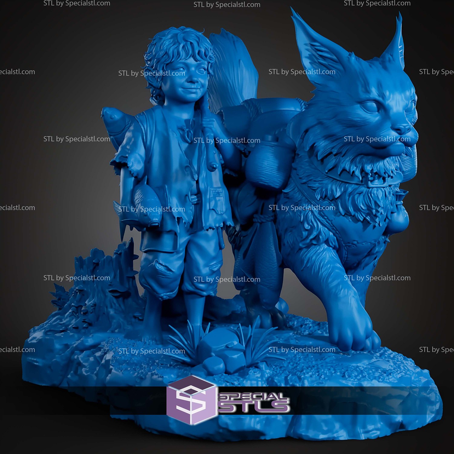 Wayfarers Hobbit Style Fanart STL Files 3D Model — view 6