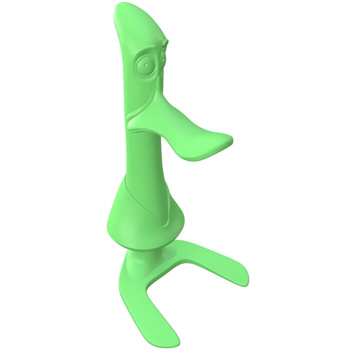 The Nervous Duck 3D OBJ Model — view 8