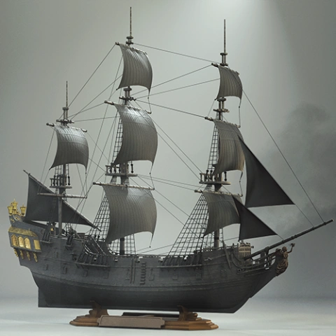 Black Pearl 3D Printer Files | Assembly STL Model