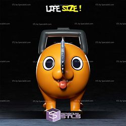 Life Size Pochita STL Files 3D Model