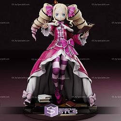 Beatrice and Book Re Zero 3D Printer Files STL Model — view 1