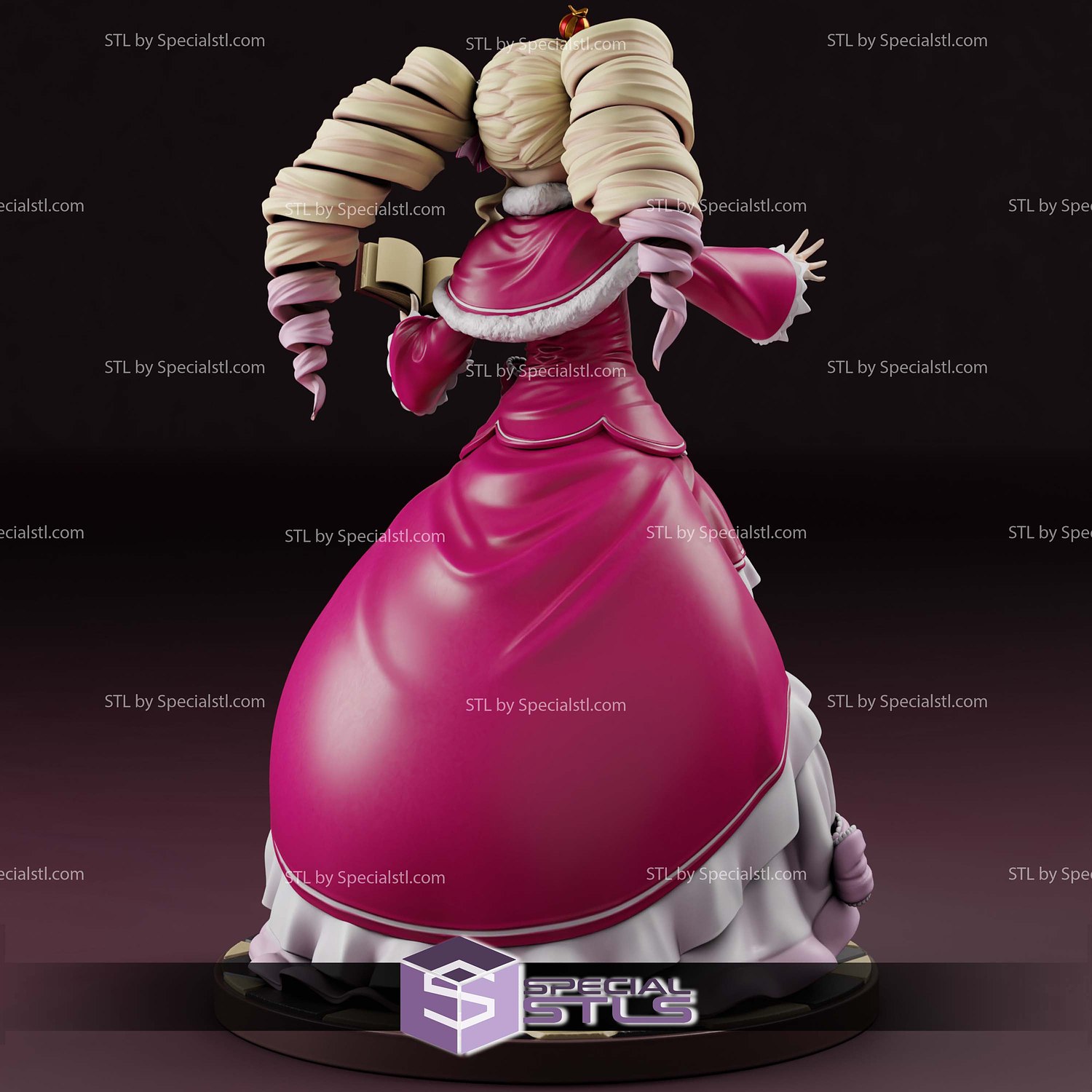 Beatrice and Book Re Zero 3D Printer Files STL Model — view 3
