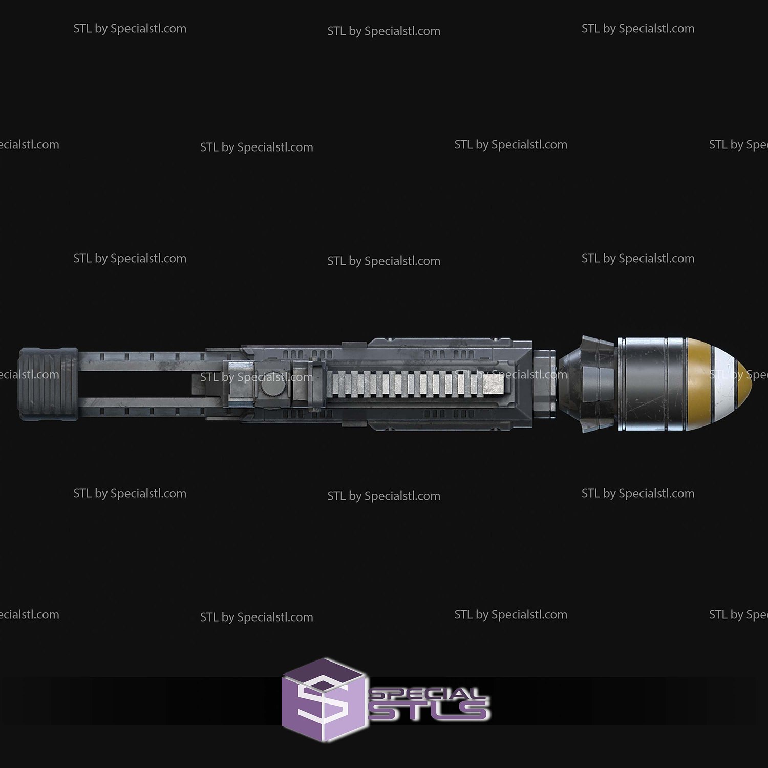 Cosplay STL Files Helldivers 2 Ultimatum Launcher 3D Model — view 8
