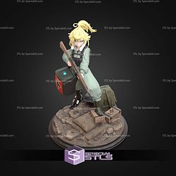 Tanya Von Degurechaff 229mm STL Files 3D Model