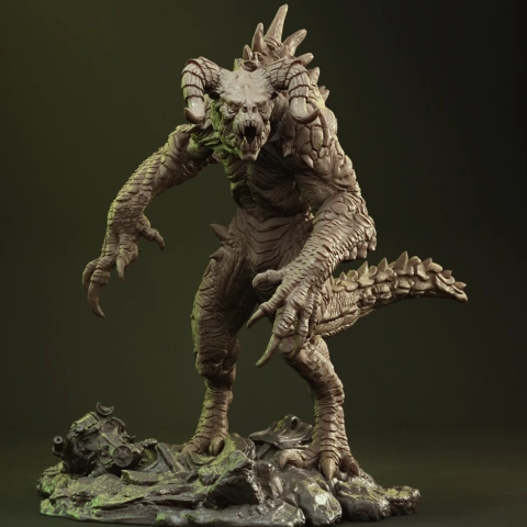 Deathclaw 3D Printer Files | Assembly STL Model