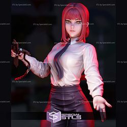 Makima Blood 3D Printing Models STL Model