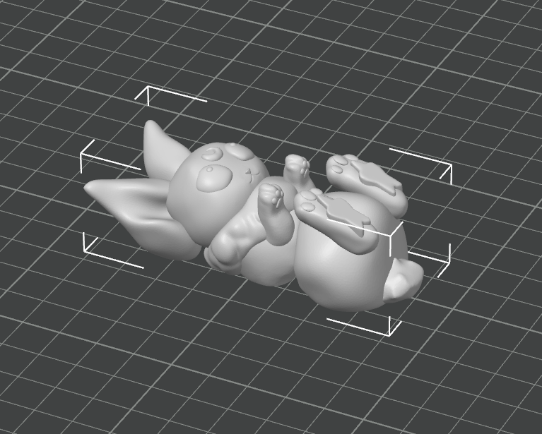 Cotton Candy Daydream the Articulated Cosmic Bunny Fidget Toy 3D STL Model