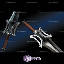 Cosplay STL Files Motu Heman Sword 3D Model
