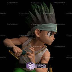 Gon Freecss Power 3D Model Sculpture STL Model