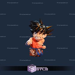 Goku Kid Kill Bust 3D Printer Files STL Model