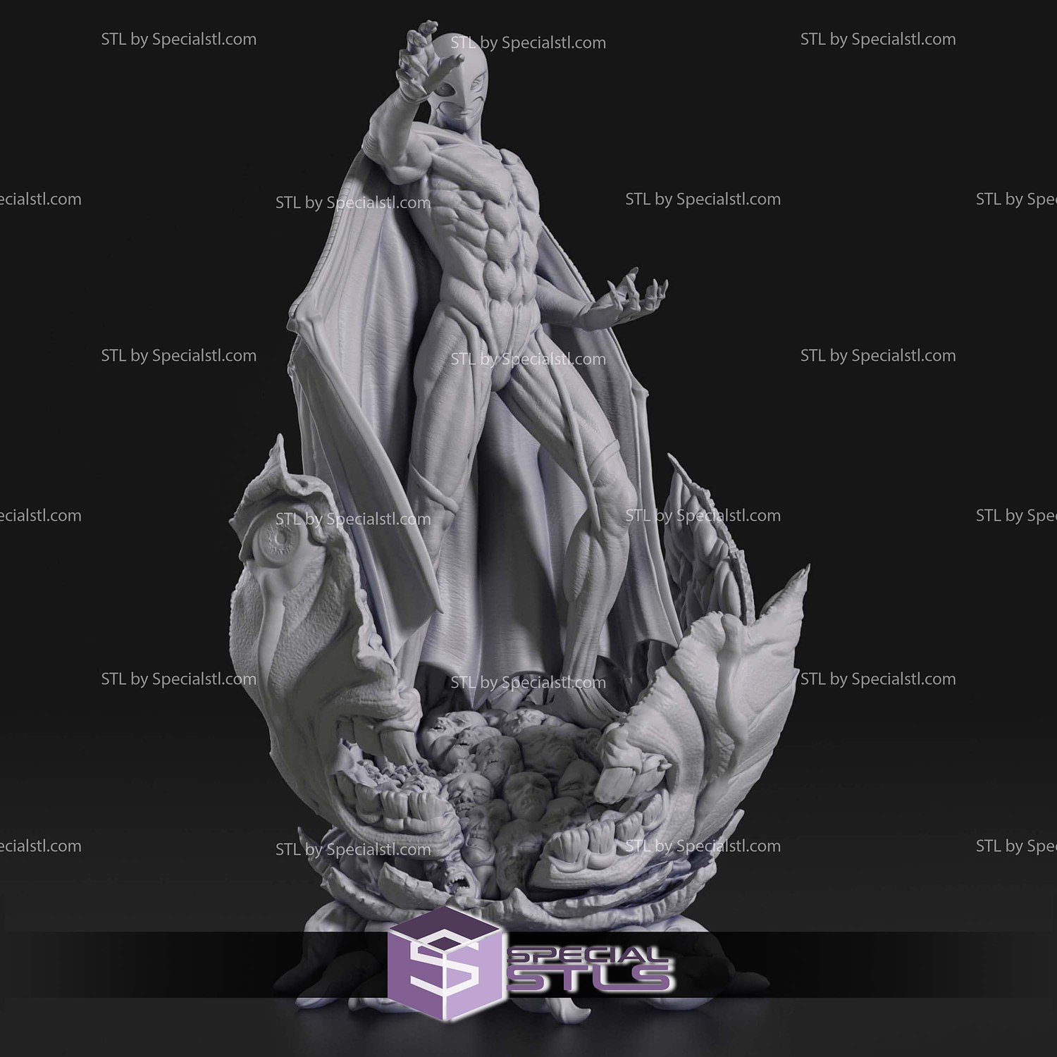 Femto Moon Berserk 3D Printing Models STL Model — view 3