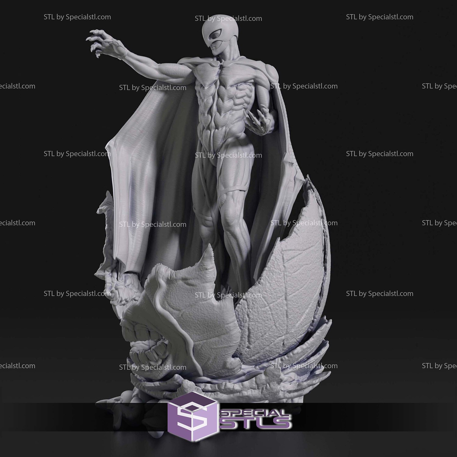 Femto Moon Berserk 3D Printing Models STL Model — view 5