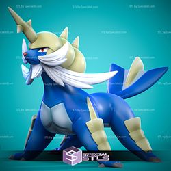 Samurott Pokemon Complete STL Files 3D Model