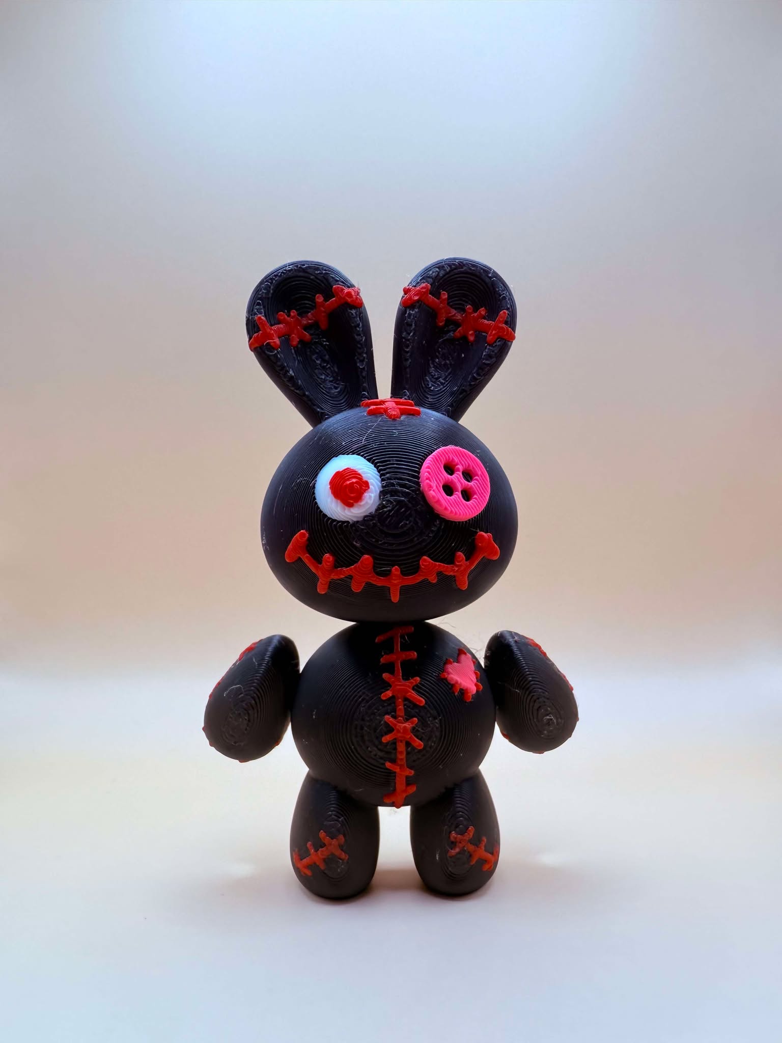 The VooDoo Bunny: Jinx (Articulated) 3D 3MF Model