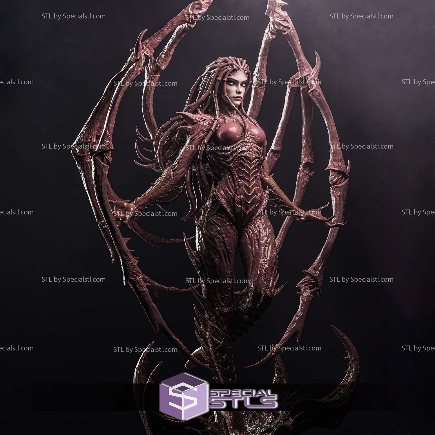 Sarah Kerrigan 2025 STL Files 3D Model — view 3