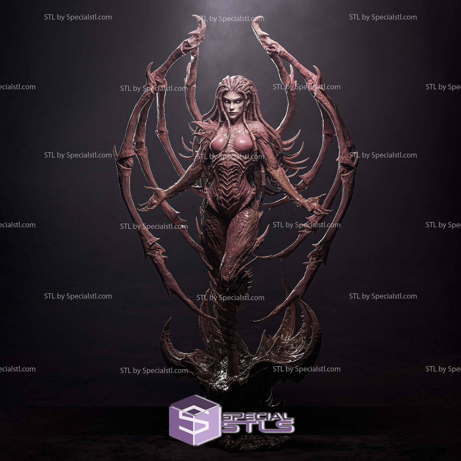 Sarah Kerrigan 2025 STL Files 3D Model — view 6