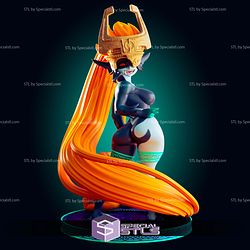 Zelda Twilight Princess Midna Thicc 3D Printer Files STL Model