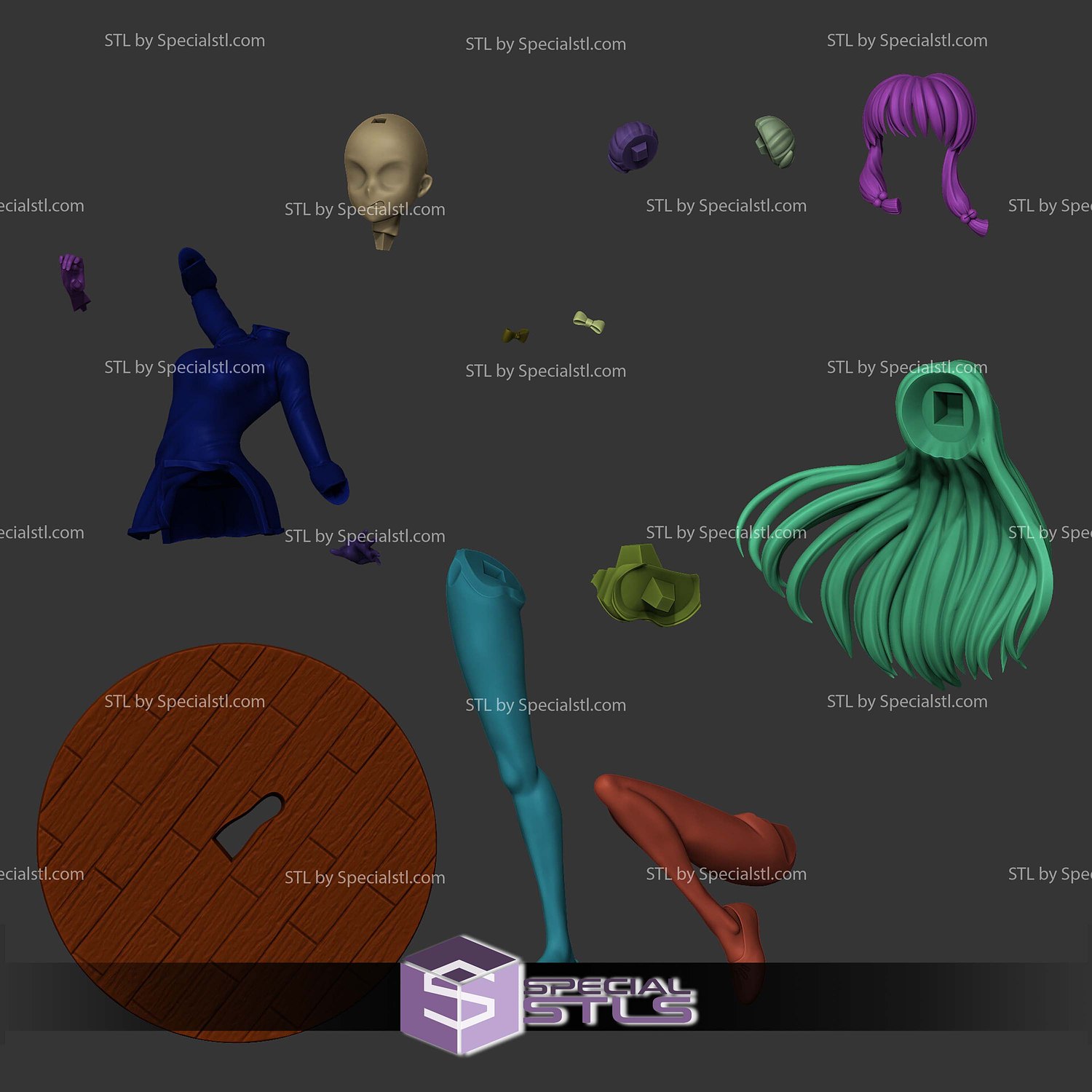 Shampoo Standalone Sculptures 3D Printing STL Model — view 4