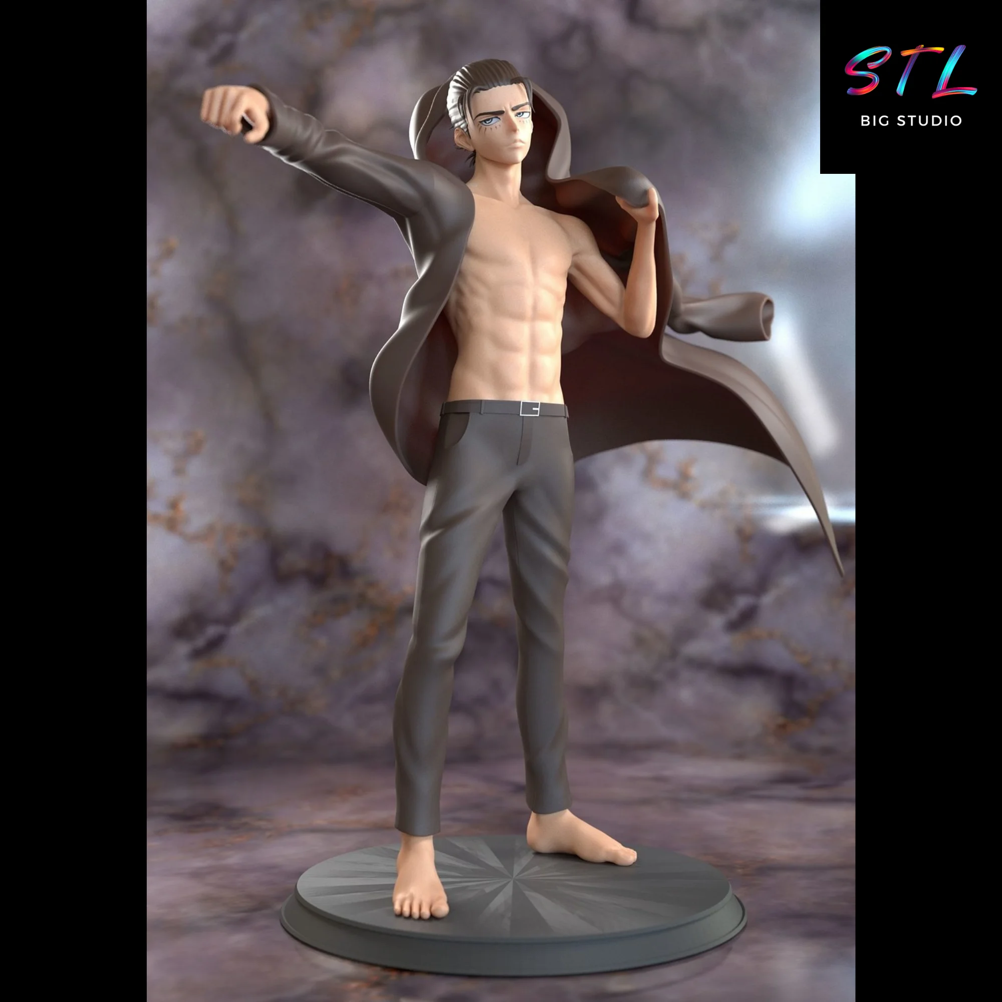 Eren Jaeger STL | Attack on Titan | 3D Printable Model Model