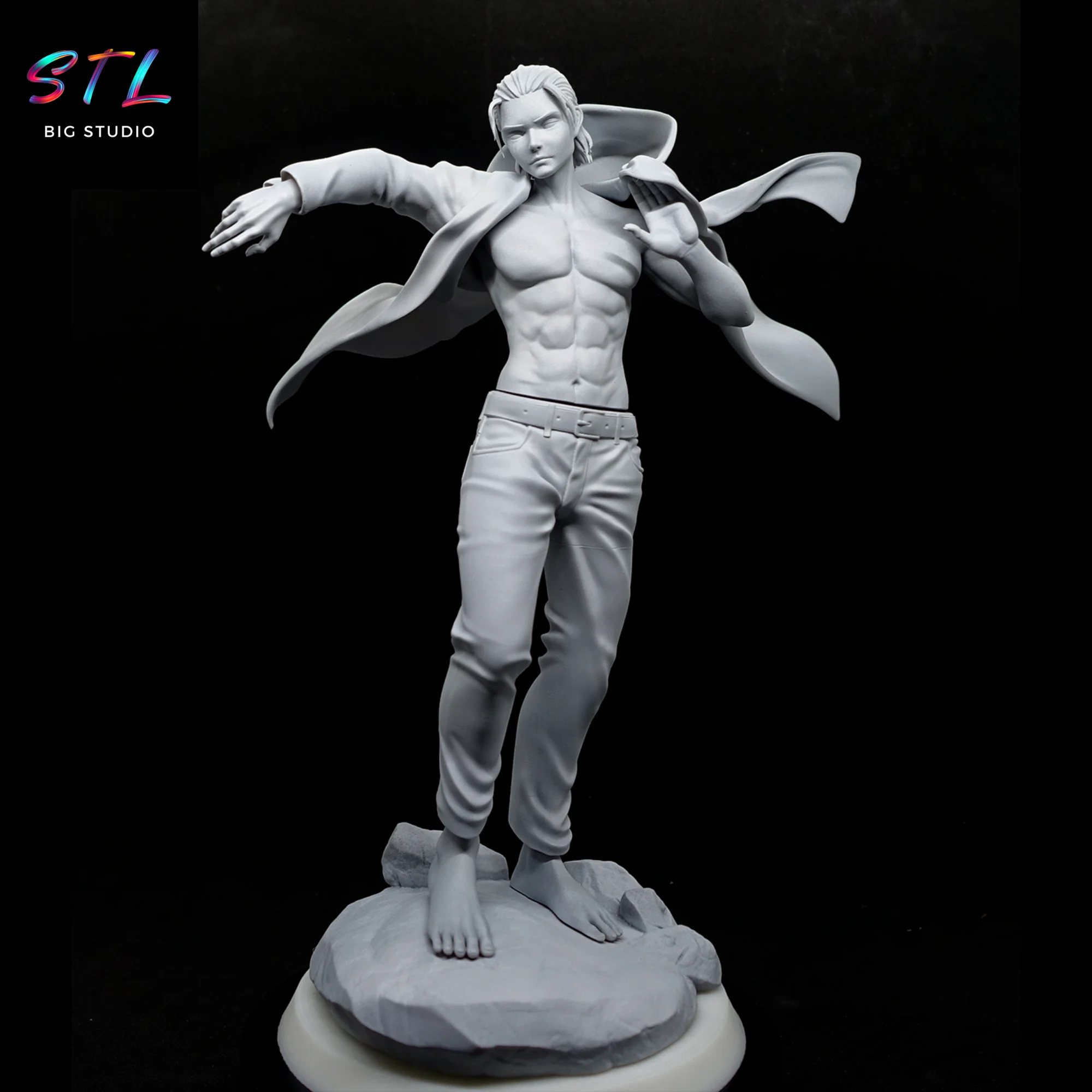 Eren Jaeger STL | Attack on Titan | 3D Printable Model Model — view 4