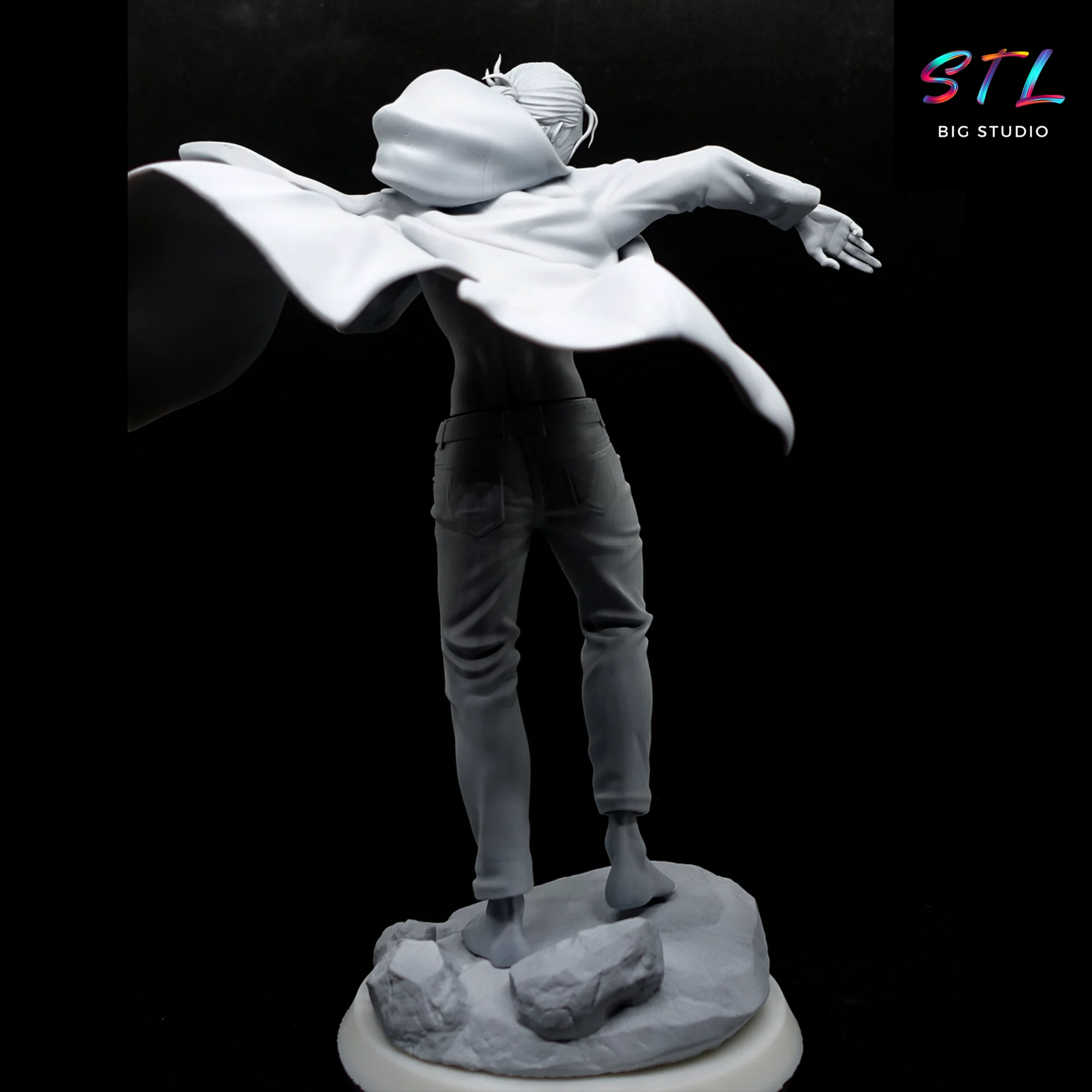 Eren Jaeger STL | Attack on Titan | 3D Printable Model Model — view 5