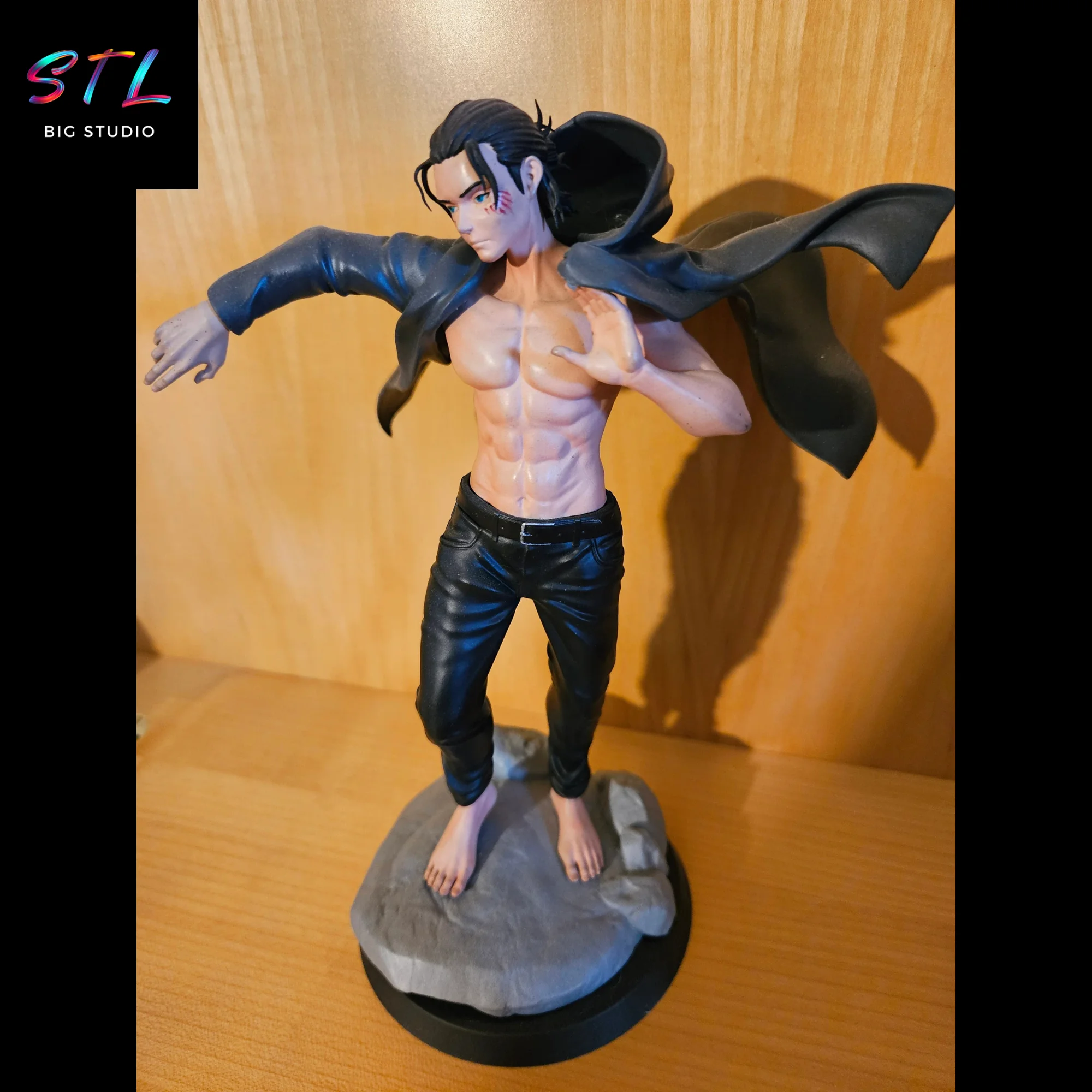Eren Jaeger STL | Attack on Titan | 3D Printable Model Model — view 6