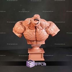 Venom Smoke Bust 108mm STL Files 3D Model