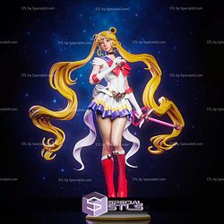 Sailor Moon New Style 3D Printer Files STL Model