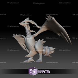 Pokemon STL Collection Reshiram 3D Model