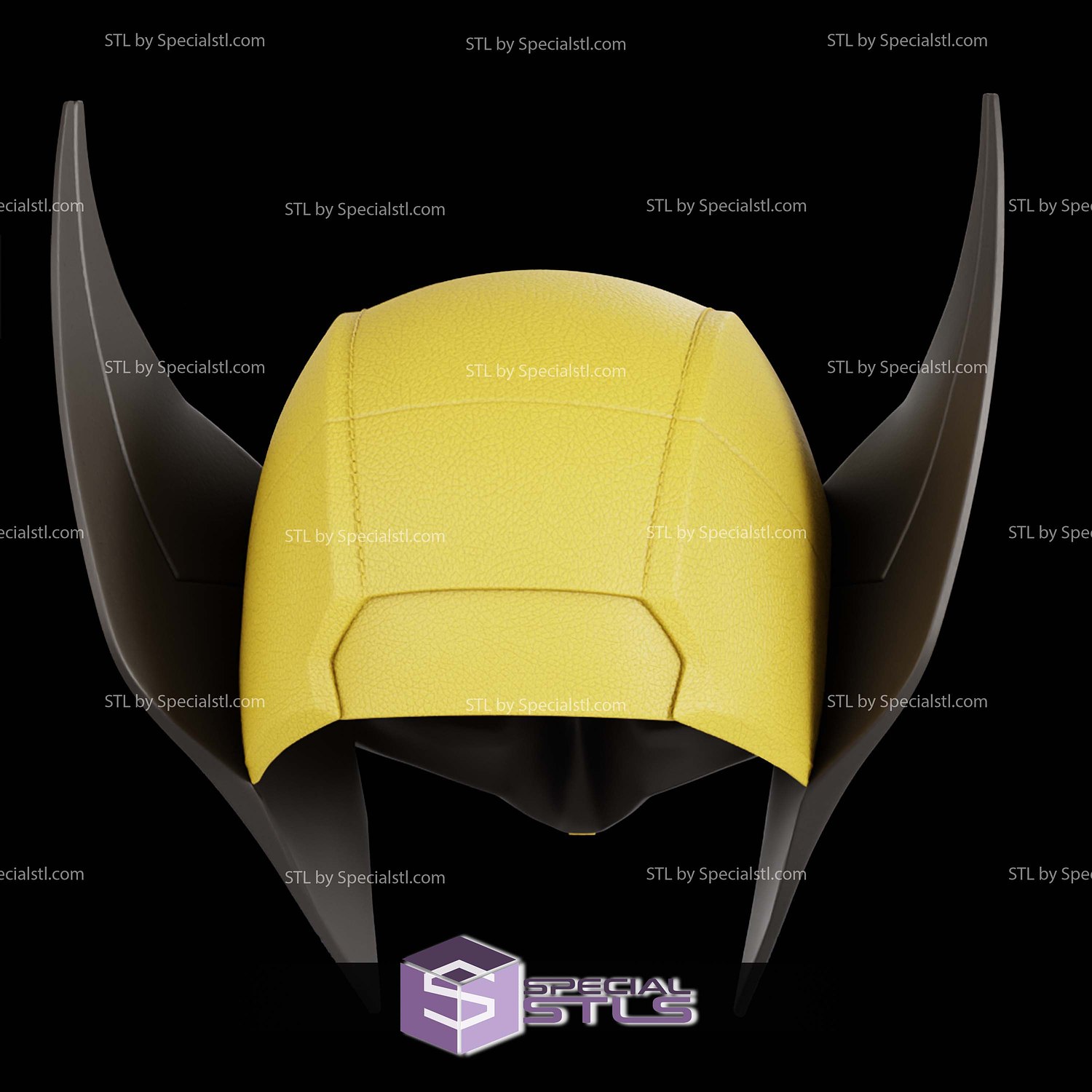Cosplay STL Files Wolverine PS5 Helmet 3D Model — view 3