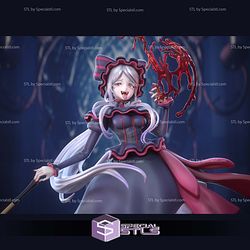 Shalltear Bloodfallen Overlord Digital STL Files 3D Model