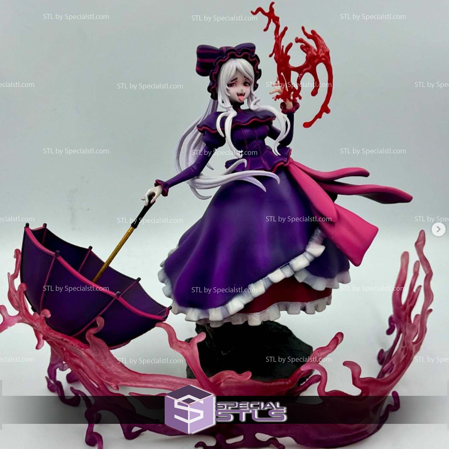 Shalltear Bloodfallen Overlord Digital STL Files 3D Model — view 2
