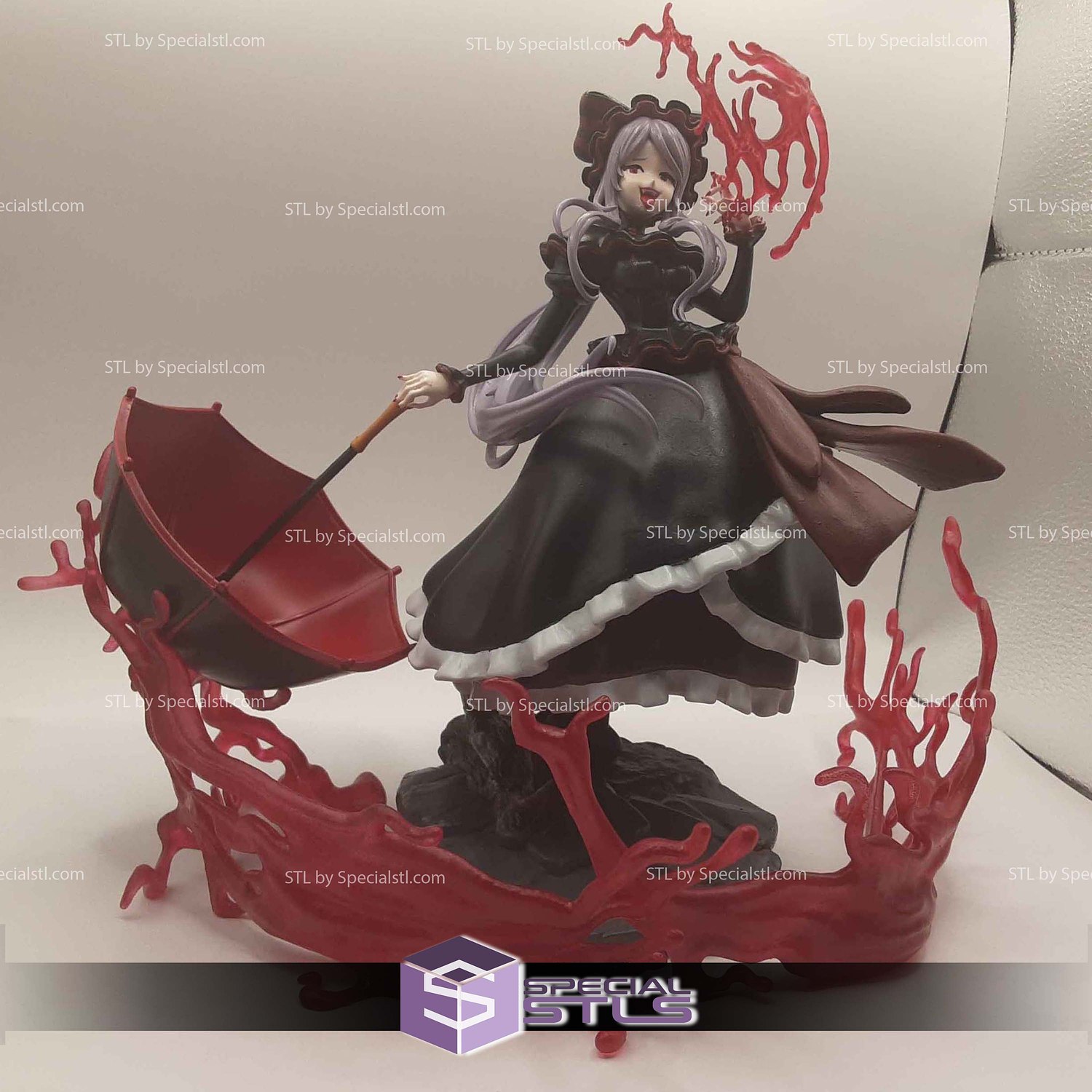 Shalltear Bloodfallen Overlord Digital STL Files 3D Model — view 3