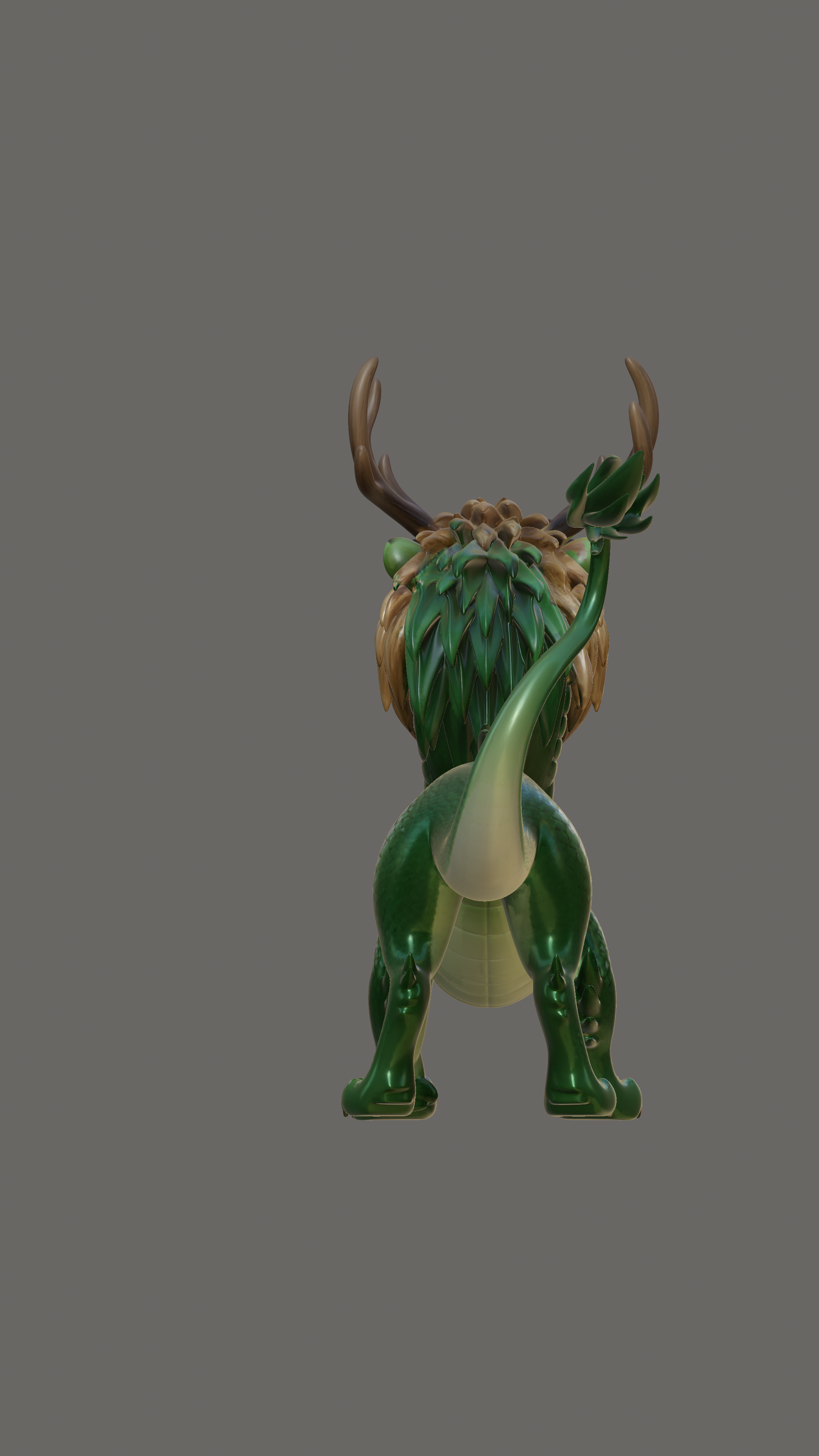 Malem Pakhangba - The Protector of Earth (Naga-Vansh Series) 3D STL Model — view 3