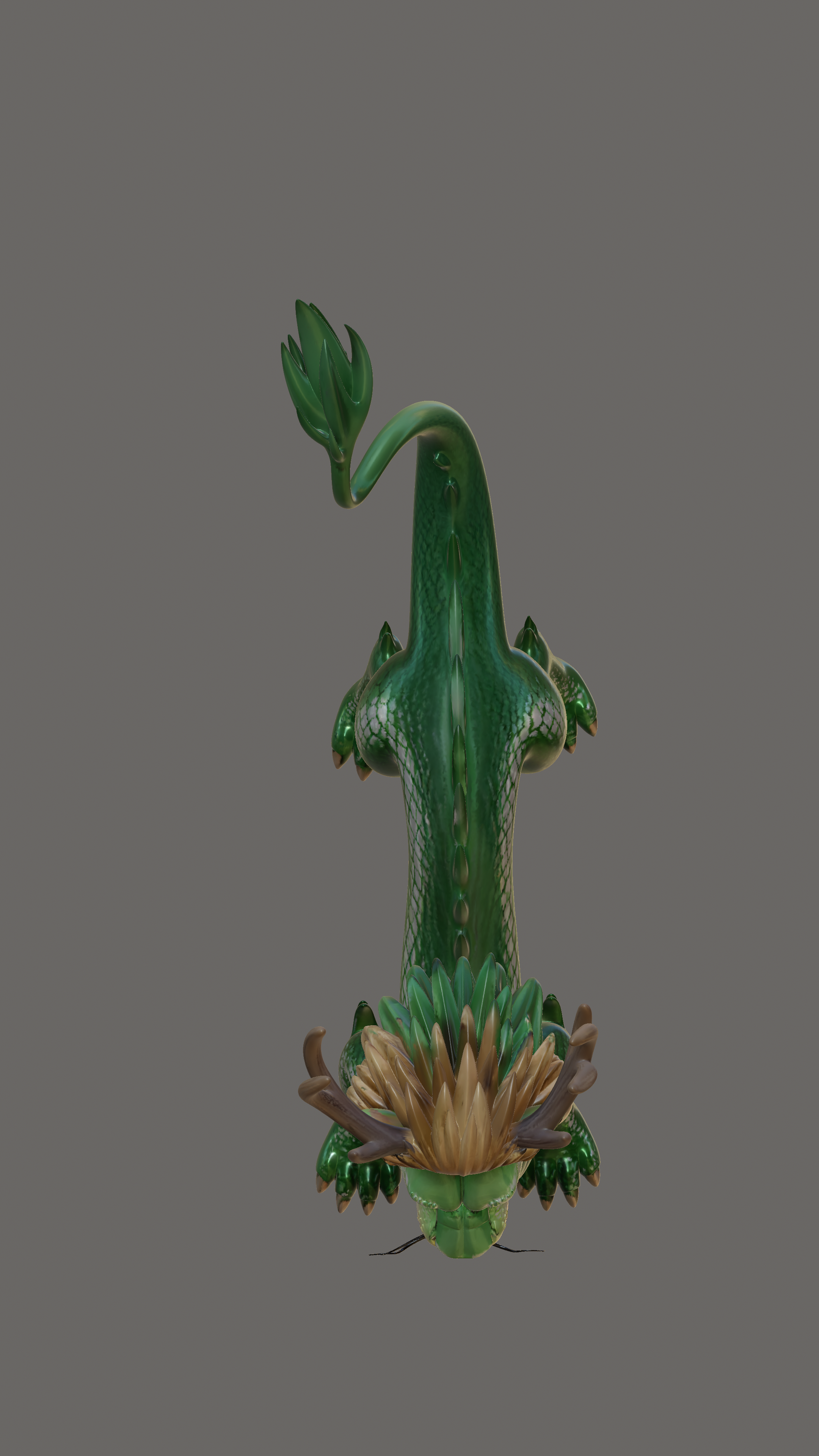 Malem Pakhangba - The Protector of Earth (Naga-Vansh Series) 3D STL Model — view 5