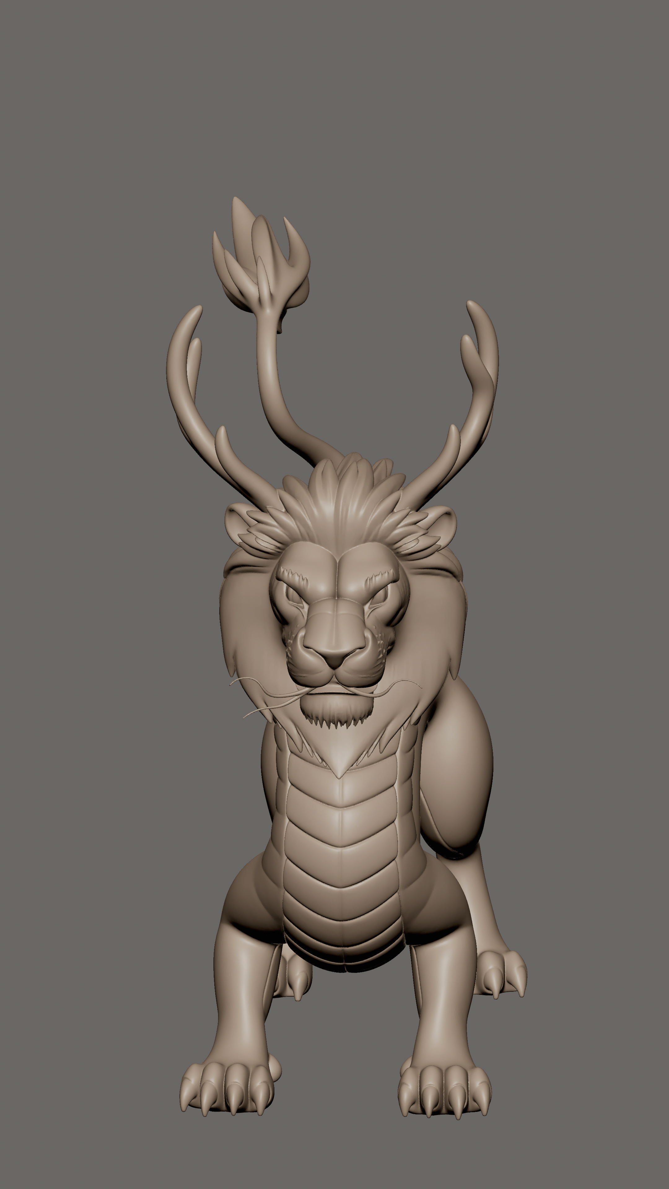 Malem Pakhangba - The Protector of Earth (Naga-Vansh Series) 3D STL Model — view 8