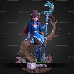Aoi Haruka Witch Fanart STL Files 3D Model