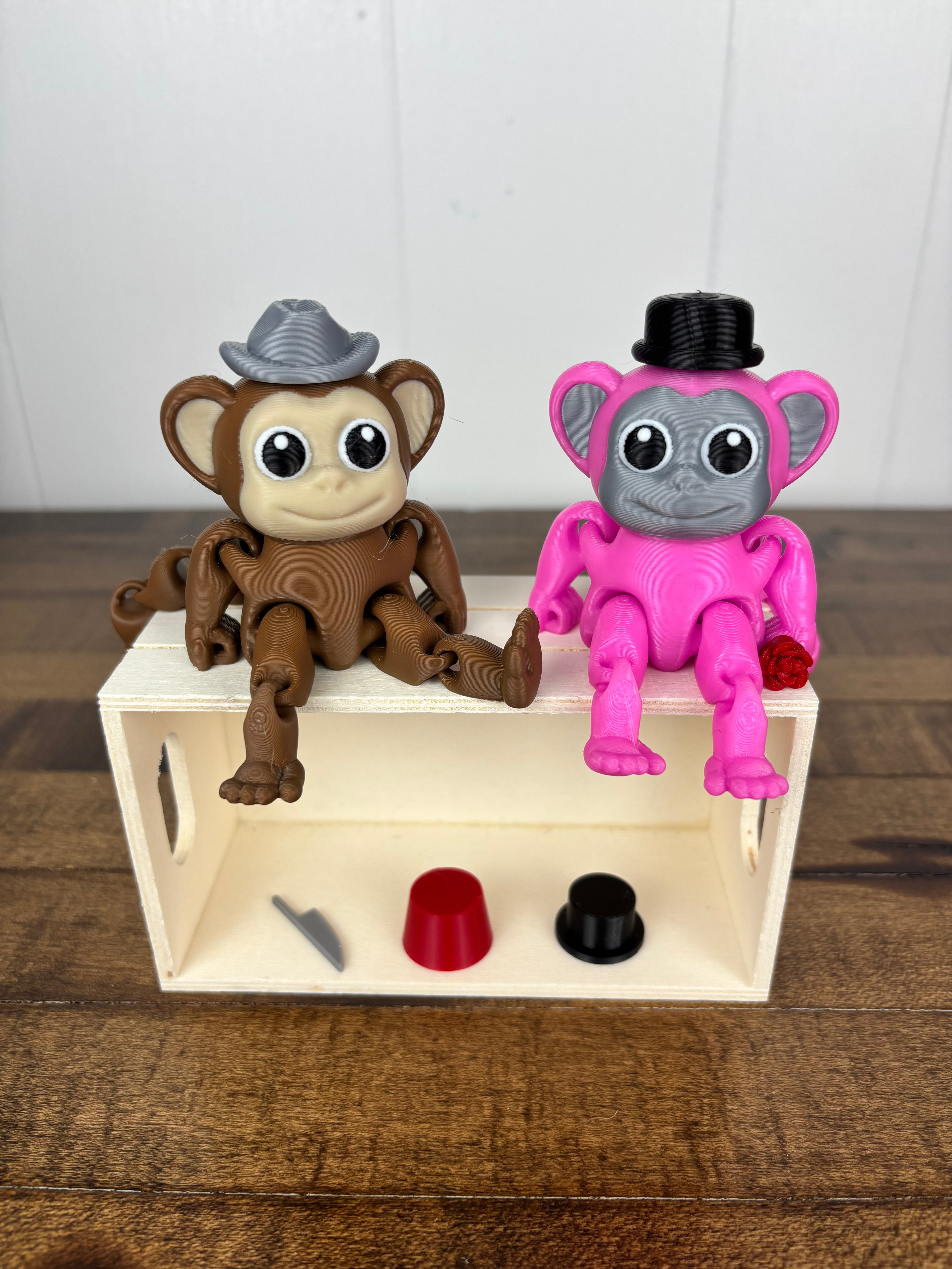 Jeeper The Monkey 3D STL Model