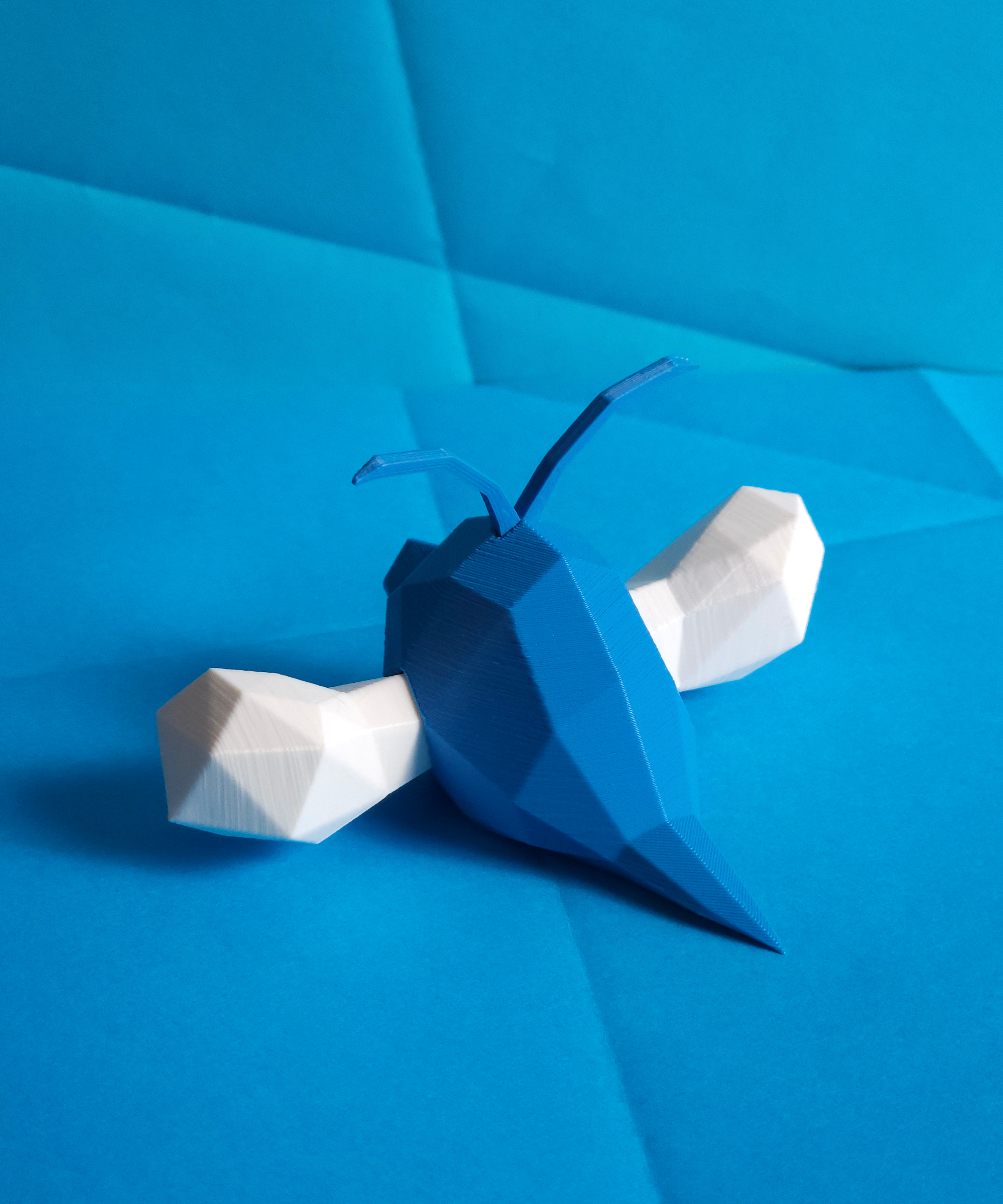Swablu Low Poly Pokemon 3D STL Model