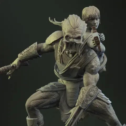 Predator Badlands 3D Printer Files | Assembly STL Model