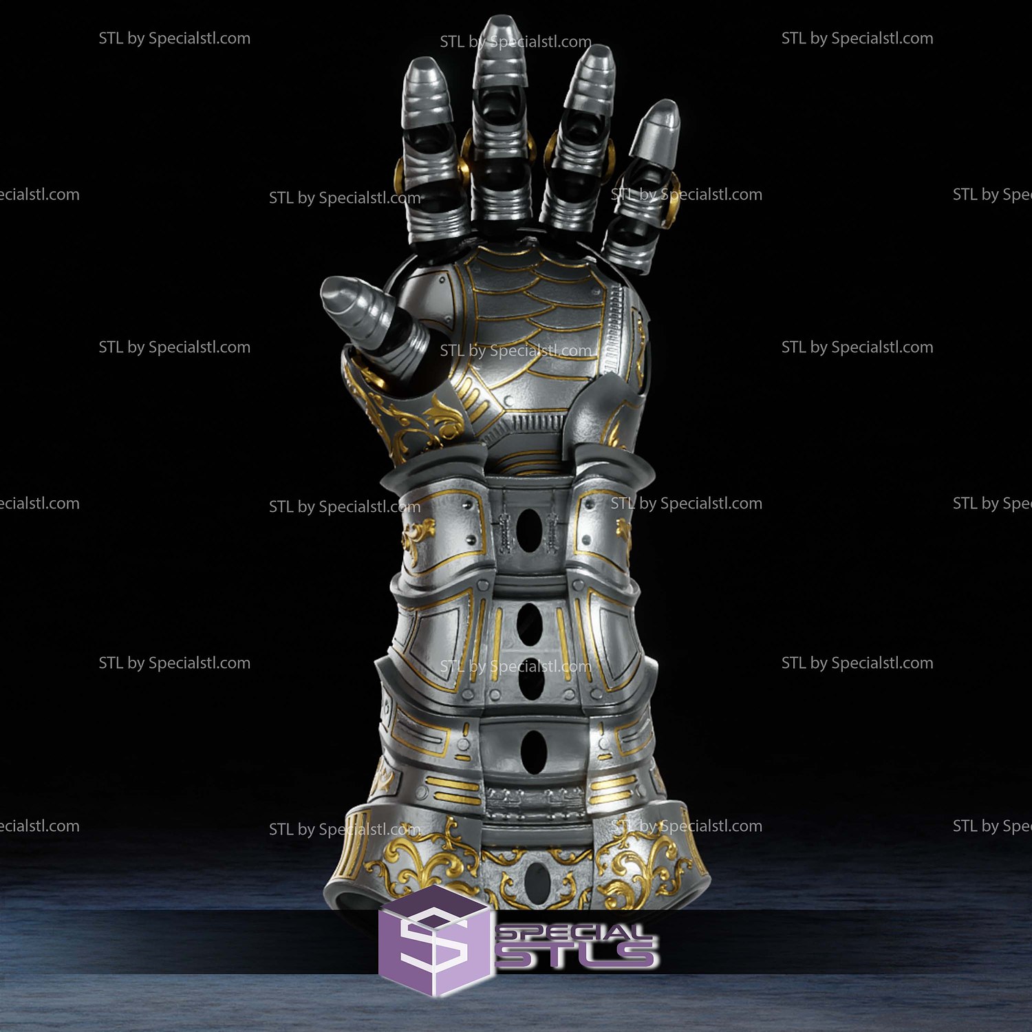 Cosplay STL Files Dr Doom Infinity Gauntlet 3D Model — view 2