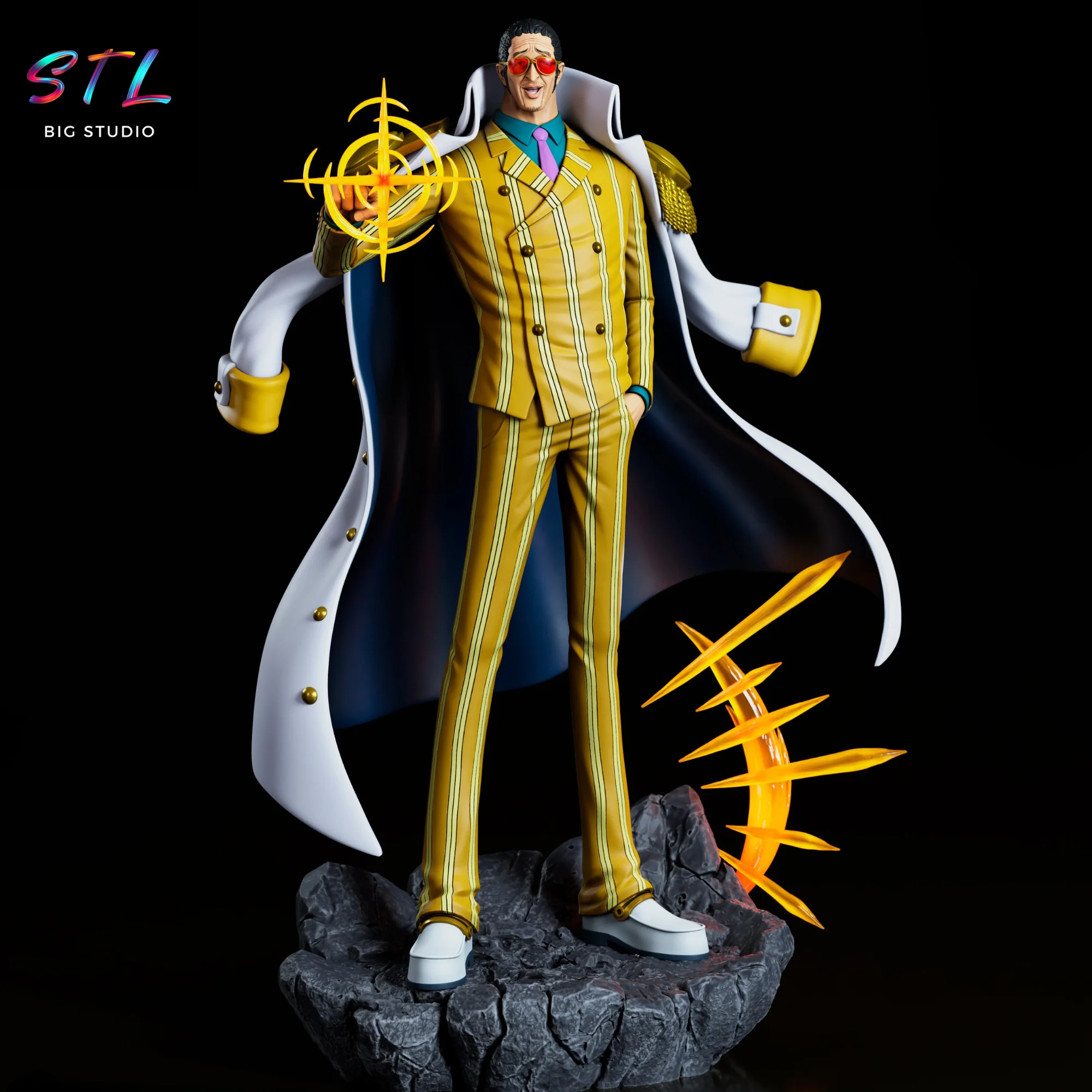 Kizaru STL | One Piece | 3D Printable Model Model