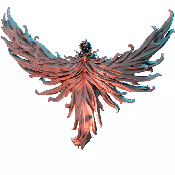Firebird Summers VI - Printable Resin Model 3D STL Model