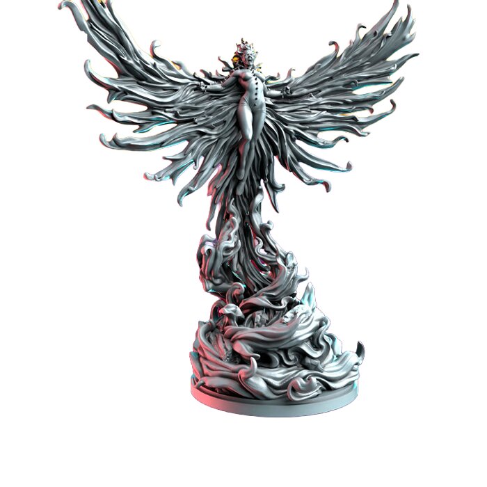 Firebird Summers VI - Printable Resin Model 3D STL Model — view 2