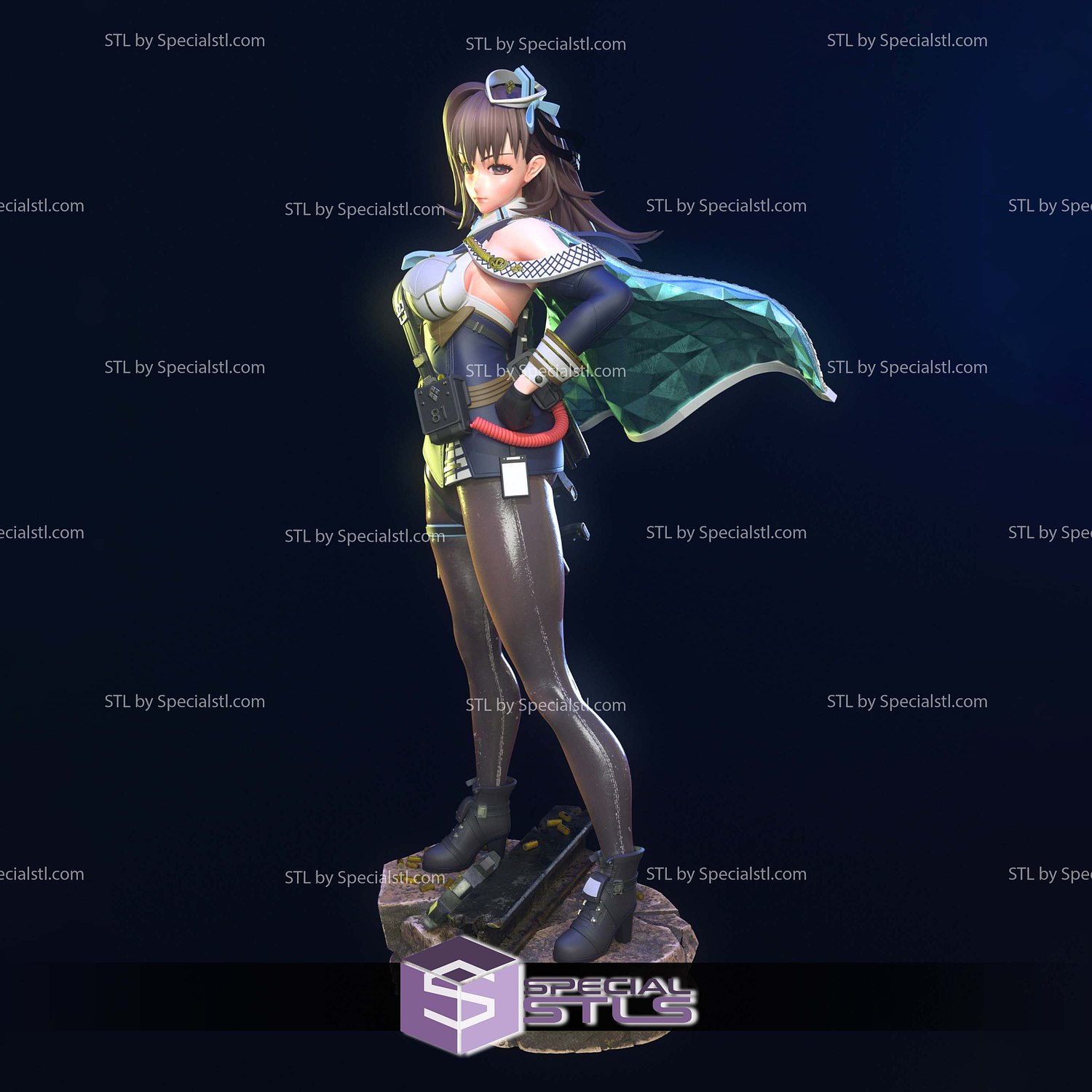 Marian Nikke Goddess of Victory STL Files 3D Model — view 2