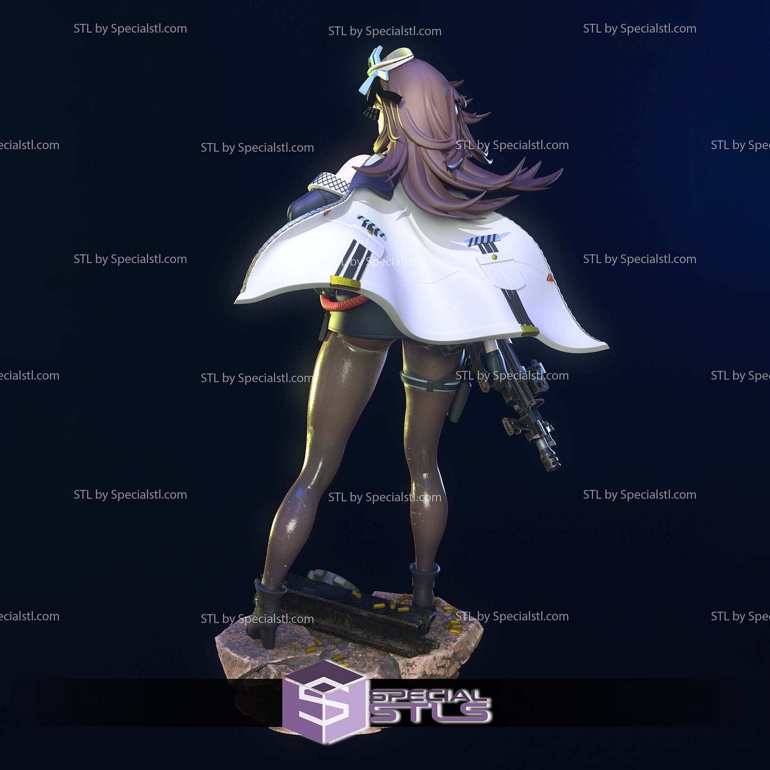 Marian Nikke Goddess of Victory STL Files 3D Model — view 3