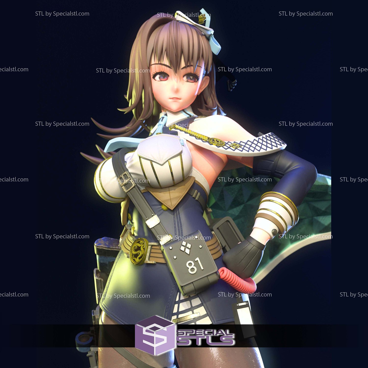Marian Nikke Goddess of Victory STL Files 3D Model — view 5
