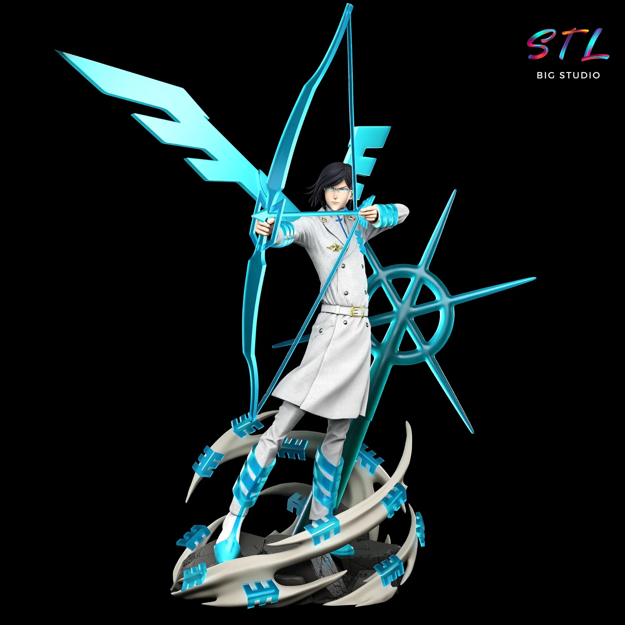 Uryu Ishida STL | Bleach | 3D Printable Figure Model — view 1
