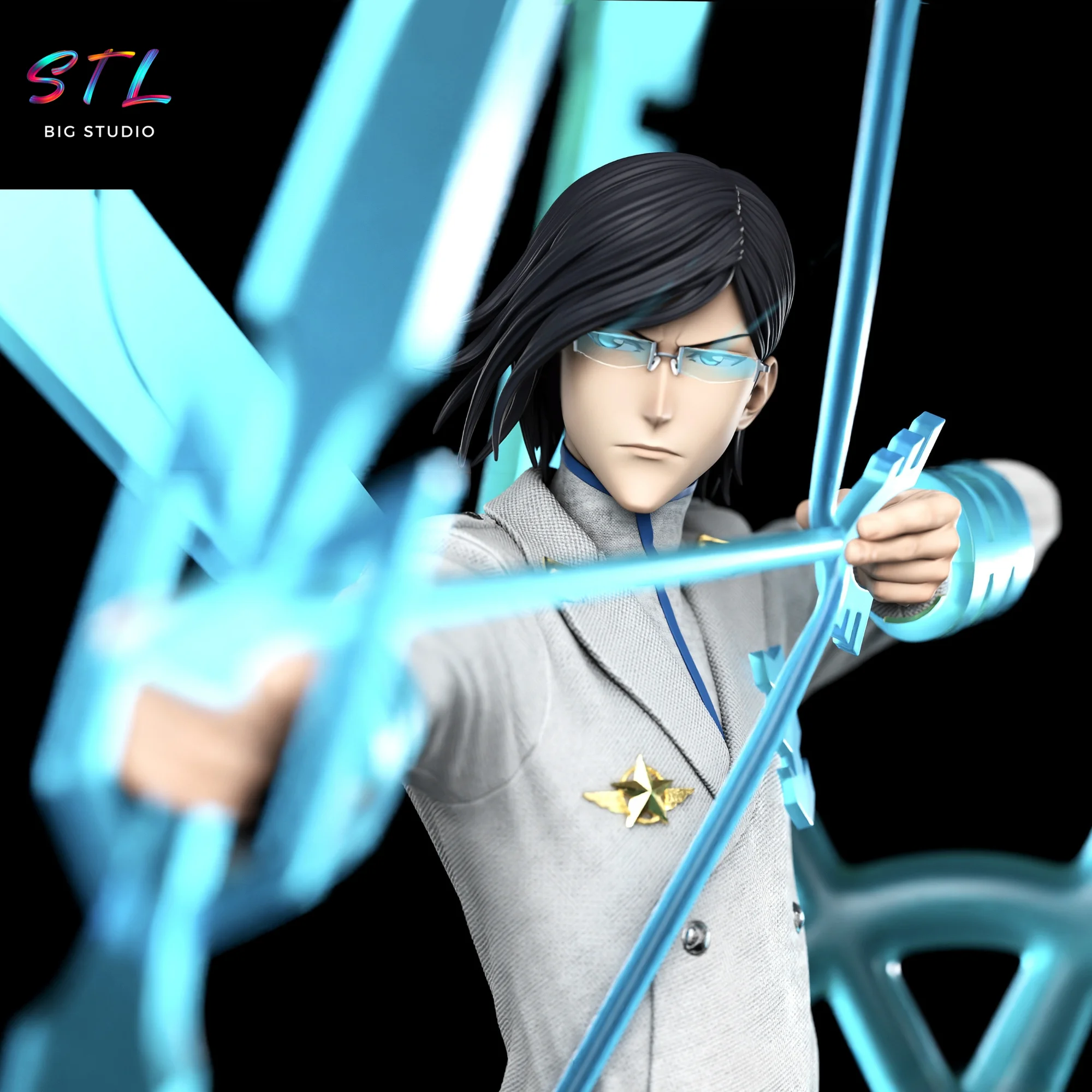 Uryu Ishida STL | Bleach | 3D Printable Figure Model — view 2